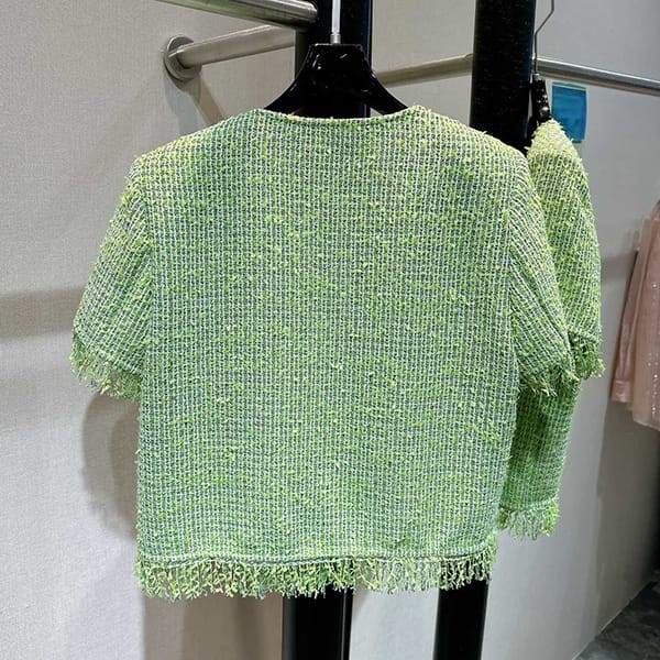 ☆超人気☆シャネル スーパーコピー フラワーボタンカーディガン shl91844